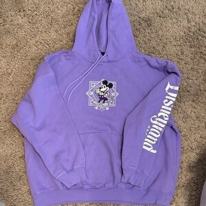 100 Anniversary Embroidered XL Purple Disneyland Hoodie 💜